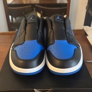 Nike Air Jordan Men’s Mule Golf Shoes Black/Royal-White Size 10.5